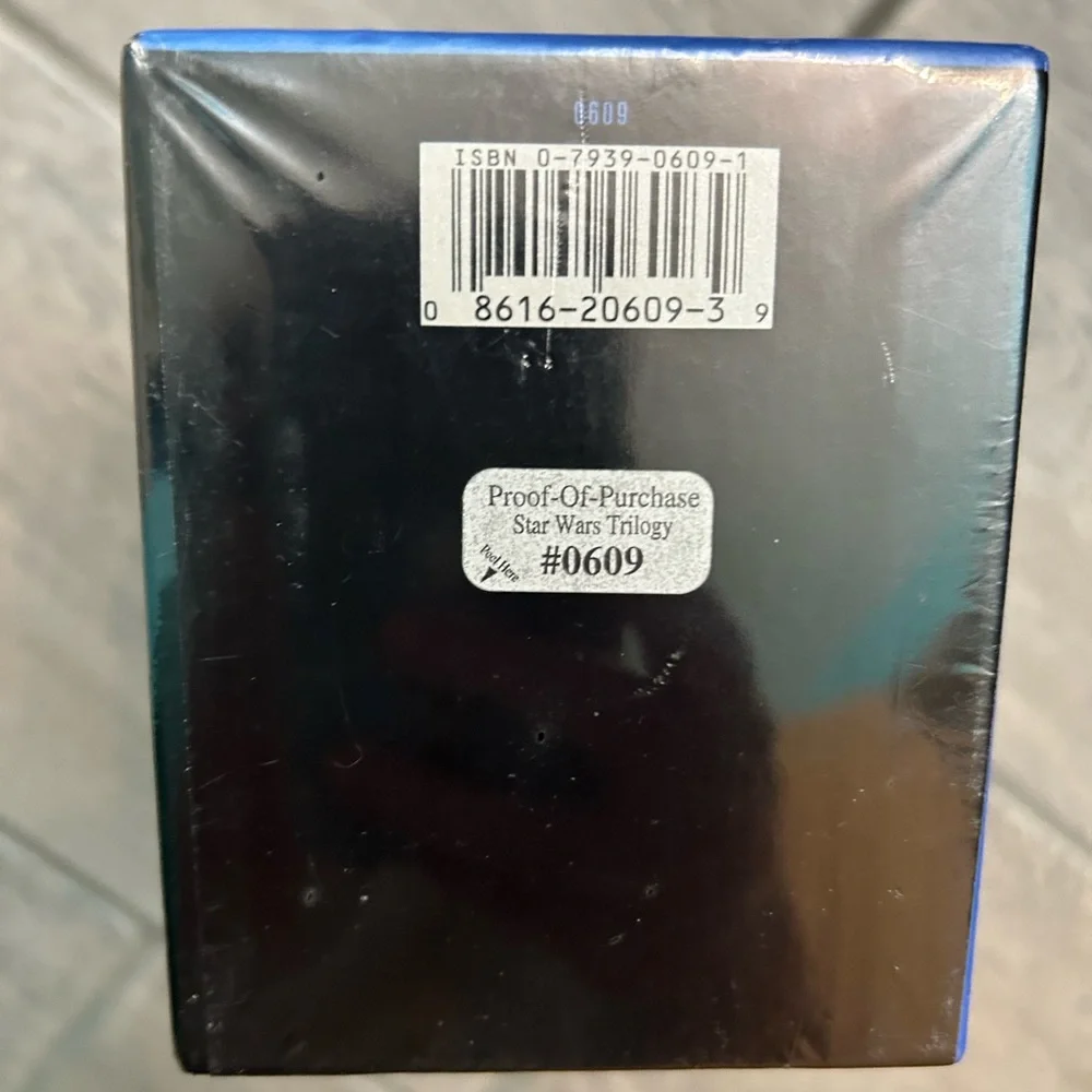 NWT Star Wars Trilogy VHS set NEW 3-Tape SEALED UNOPENED Original boxed set jedi